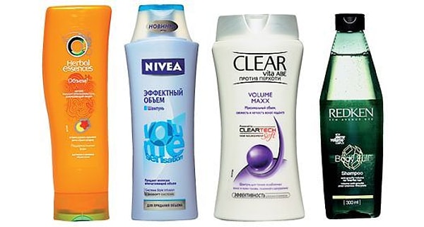 3. Шампуни с большим количеством различной химии портят волосы