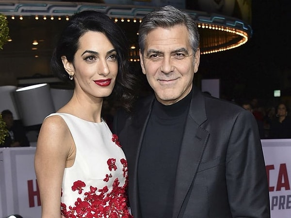 7. Джордж Клуни и Амаль Аламуддин