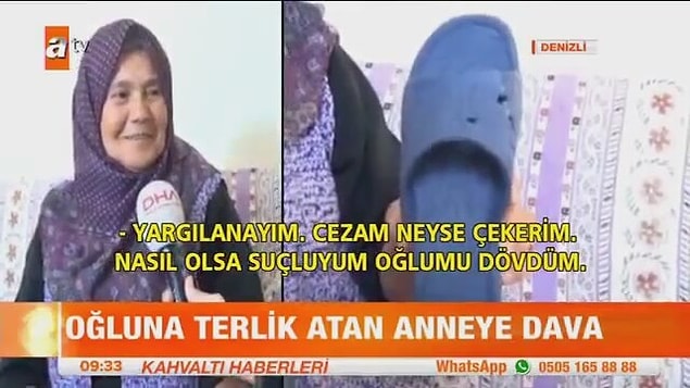 6. Silahlar yerine terlikler konuşurdu.