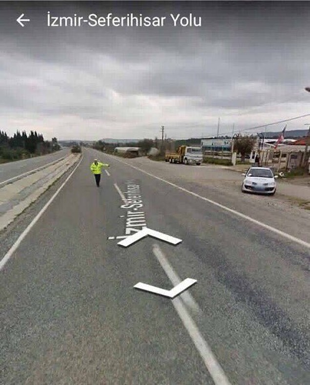 7. Google Maps aracı çevirmeye takılırsa...