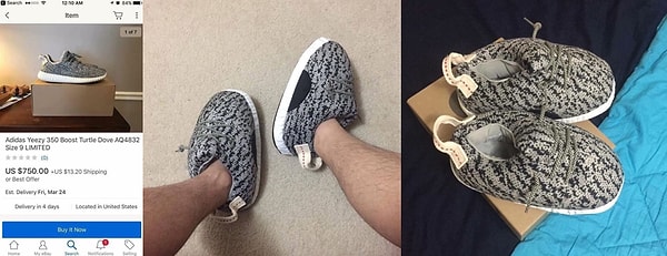 9. Результат заказа в интернете: