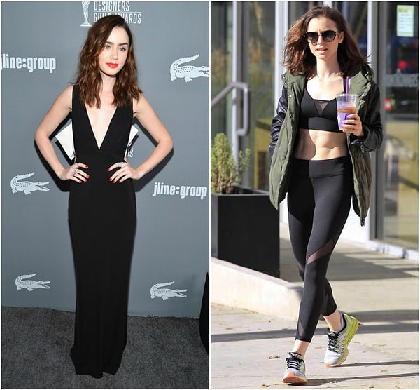 8. Лили Коллинз