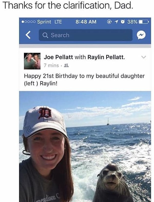 1. Вы всегда можете положиться на папу, а точнее на папины шутки