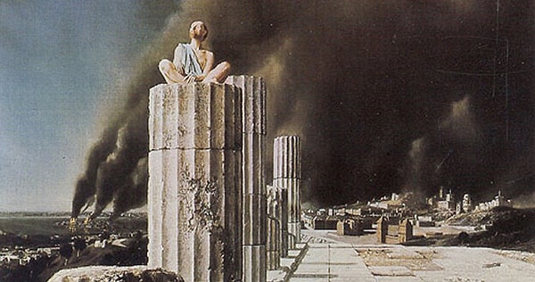 4. Симеон Столпник, монах из 5-го века, известен тем, что провел на столпе 37 лет в молитве и посте.