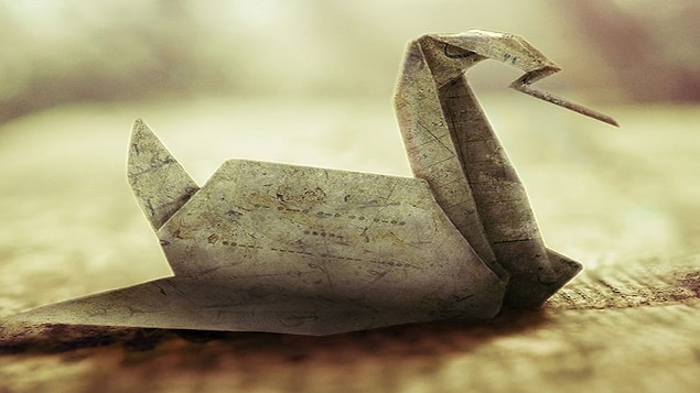 3. Bakalım bu origamiyi görür görmez doğru yanıta gidebilecek misin...