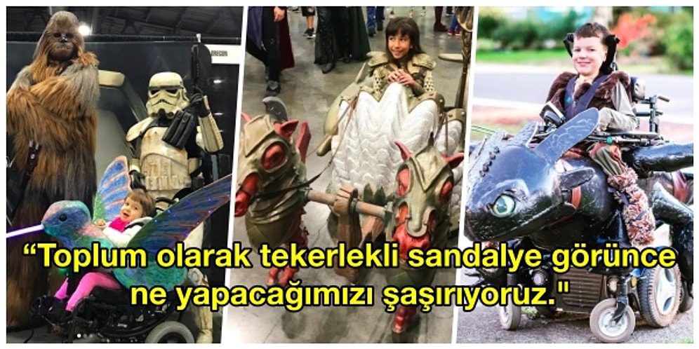 Dünya Onlar Sayesinde Güzel: Tekerlekli Sandalyedeki Çocuklar İçin Kostüm Tasarlayan Çift Umut Dağıtıyor!