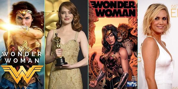 6. Wonder Woman'ın devam filmindeki kötü karakter Cheetah olacak. Bu karakteri canlandırması için Emma Stone'a teklif götürüldü ancak Stone teklifi geri çevirdi. Bu karakter için şimdiyse Kristen Wiig'in ismi geçiyor.