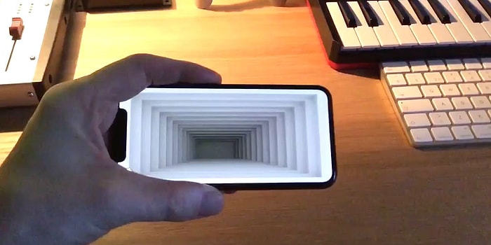 iPhone X Kullanılarak Yapılan Muhteşem Optik İllüzyon!