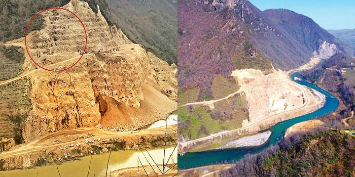 2100 Yıllık Kibele Heykeli Bulunmuştu! Mahkeme Kararını Hiçe Sayan Taşocağı, Ordu'daki Kurul Kalesi’nin Kaya Mezarlarını Yok Etti