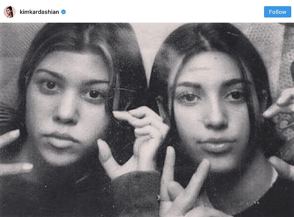 9. Только все на секунду отвернулись, как Ким и Кортни превратились в дерзких тинейджеров, обожающих фотографироваться с серьезным лицом в фото-будках.