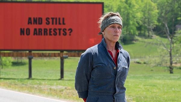 En İyi Kadın Oyuncu - Frances McDormand, "Three Billboard Outside Ebbing, Missouri"