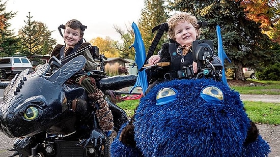 Счастье есть! Эти ребята превратили жизнь многих детишек на инвалидных колясках в сказку 👏