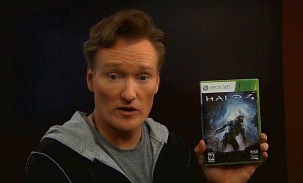 11. Conan O'Brien, Halo 4'de kısa bir süre de olsa görünüyor.