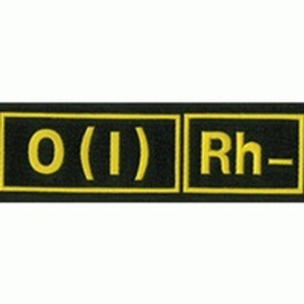 У вас первая группа крови с отрицательным резус-фактором – 0 (I)Rh-