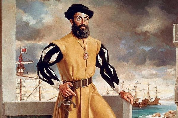 12. Миф: Фернан Магеллан - первый человек, совершивший кругосветное путешествие.