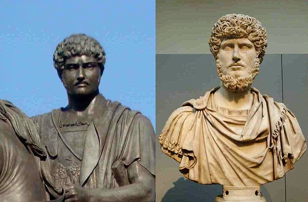 15. Миф: все античные статуи имеют белый цвет.