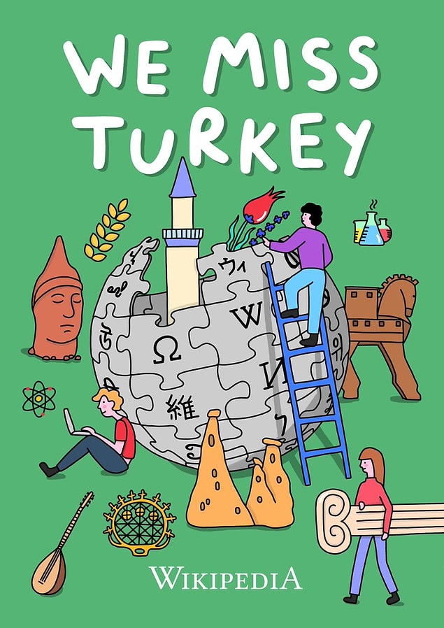 Sosyal medya kullanıcıları #VikipediyiÖzledik etiketleriyle Katherine Maher'in çağrısına cevap verdi👇