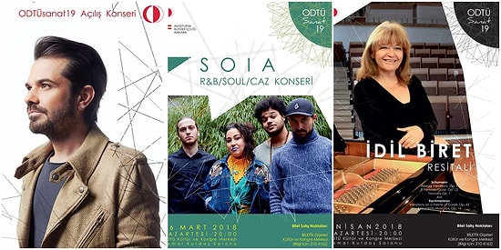 Bu Yıl da Sanata Doyuyoruz! ODTÜsanat19 Etkinliği 9 Mart'ta Başlıyor!