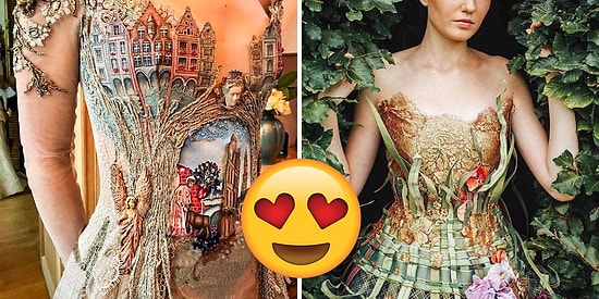 Popüler Markaları Geride Bırakacak! Fransız Tasarımcı Sylvie Falcon'un Yarattığı Birbirinden Muhteşem ve Eşsiz Elbiseler