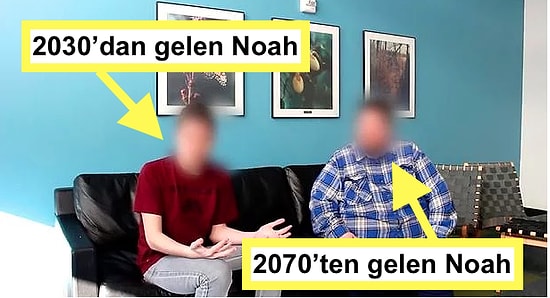 2030'dan Geldiğini İddia Eden Zaman Yolcusu, 2070'ten Gelen Kendisi ile Birlikte Röportaj Verdi!