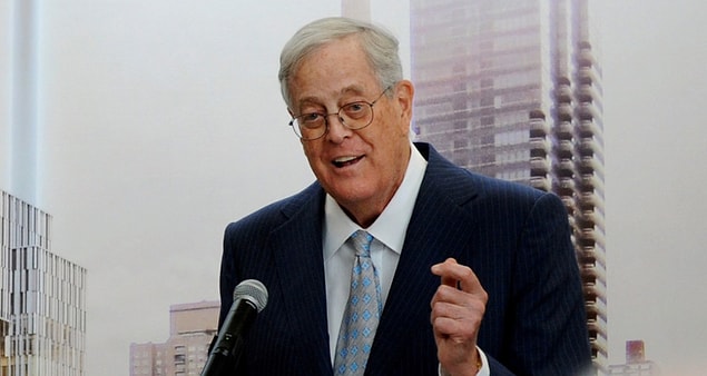 9. David Koch | 60 milyar dolar