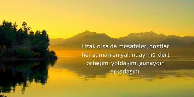 Bu da uzaktakilere geliyoooor.