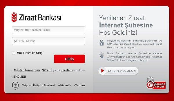 Ziraat Bankası, Mesai Saatleri Dışında İnternet ve Telefon Bankacılığı Hizmetini 7/24 Açık Tutuyor.