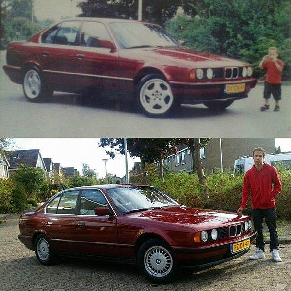 8. 16 yıl sonra babasının eskiden kullandığı arabayı satın aldı.