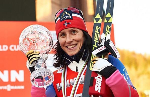 4. Marit Bjoergen / Kış Olimpiyatları rekortmeni.