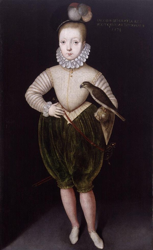 12. İngiltere Kralı I. James, Arnold van Brounckhorst, 1574.