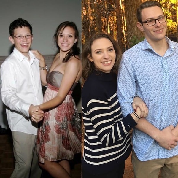 11. 8 лет, Карл! Второе фото сделано через 8 лет!