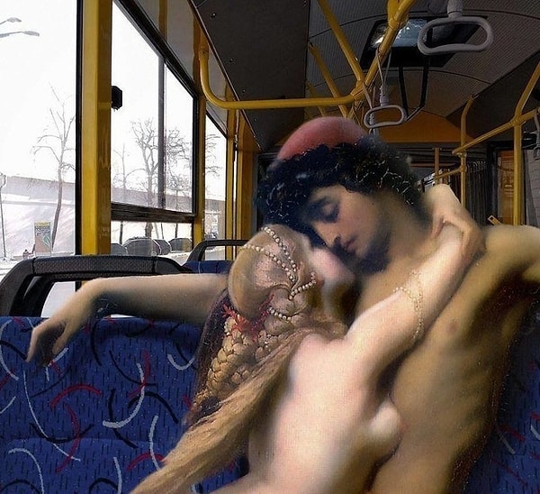 10. Кто из нас не наблюдал такую картину в общественном транспорте?