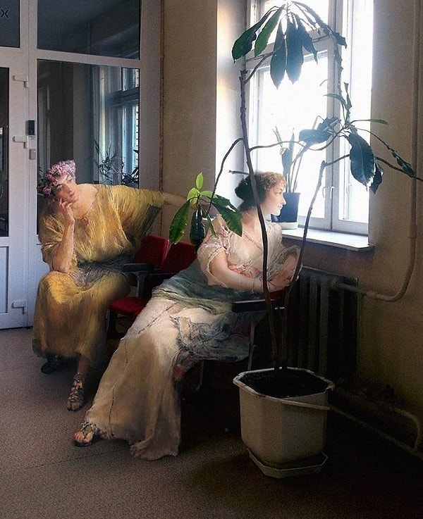 17. В очереди