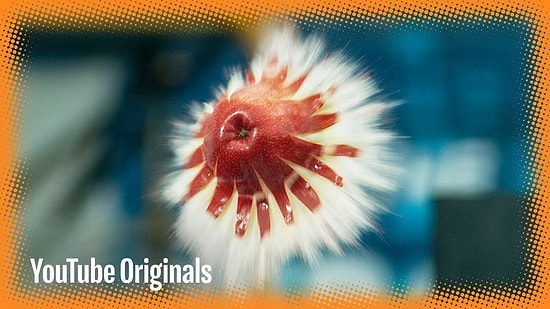 Ağır Çekim Görüntülerle Meyvelerin Birbiriyle Savaşı