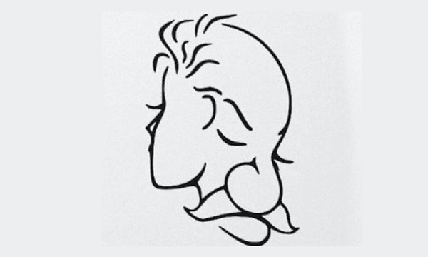 2. Какого человека вы разглядели первым?