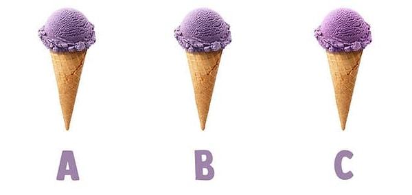 9. MOR: Hangi dondurma diğer ikisinden farklı?