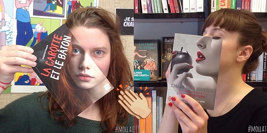 Kitap Kapaklarını İnsan Yüzleriyle Hizalayıp Birbirinden Havalı Portreler Yaratan Kitapçı