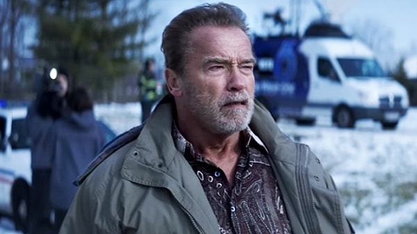 16. Арнольд Шварценеггер в роли Виталия Калоева (фильм "Последствия", 2017 год)