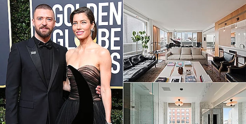 Justin Timberlake ve Jessica Biel'in New York'ta Satılığa Çıkardığı 8 Milyon Dolarlık Süper Lüks Daire