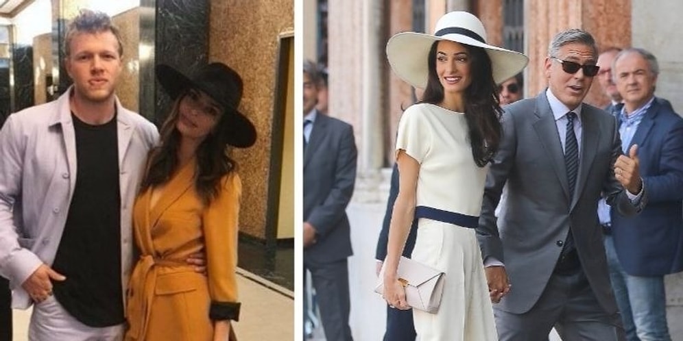 Элегантно, стильно, небанально: Звезды, которые вместо свадебного платья выбрали костюм