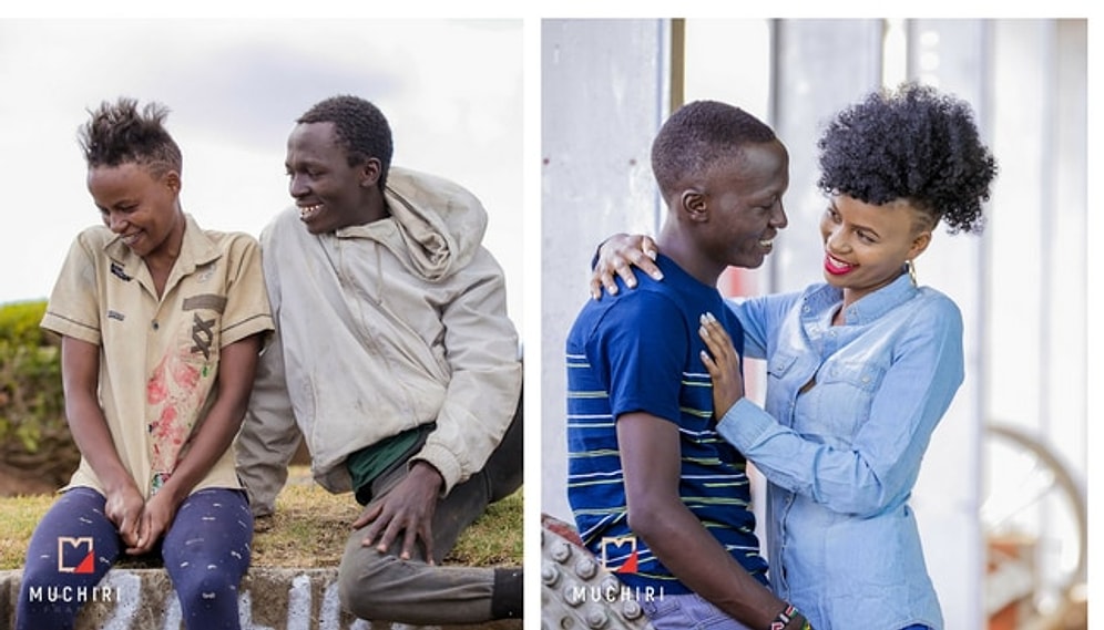 Не встречайте по одёжке: фотограф из Кении превратил бездомную пару в моделей!