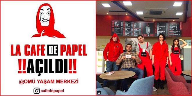 Sonunda Bu da Oldu! Samsun'da Açılan Konsept Kafe: La Cafe de Papel