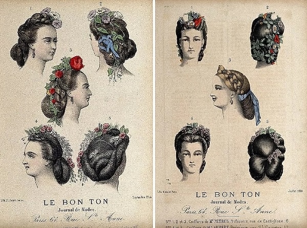 9. В 1861 году Матильда Шойер тоже работала на одном из заводов с пигментом. Она красила им цветочные украшения для волос (примерно такие, какие вы видите ниже).