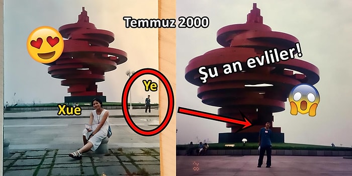 Tesadüfün Böylesi: Eşinin 18 Yıl Önce Tatilde Çektirdiği Fotoğrafta Kendisini Gören Çinli Adam