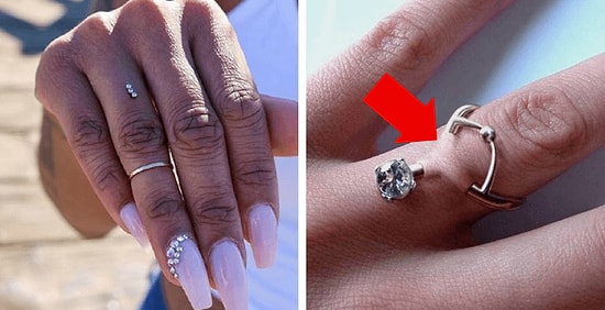 Любовь — это боль? Новый тренд: пары отказываются от колец и прокалывают себе пальцы