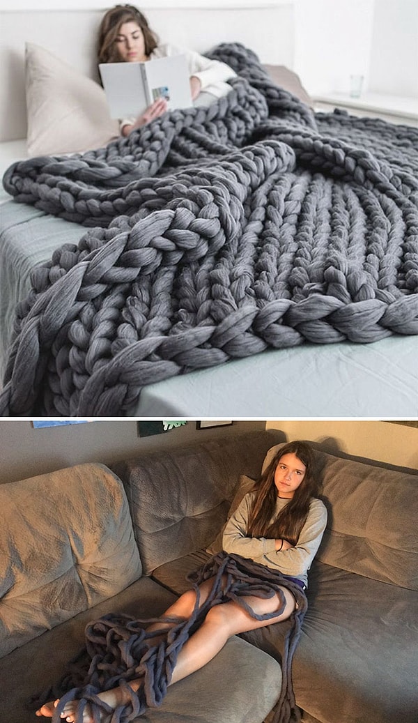 13. И опять многострадальный плед