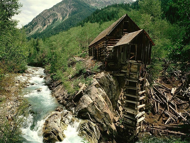 16. Colorado'dan bir değirmen.