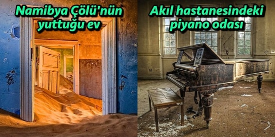 Keşke Biz de Terk Edildiğimizde Böyle Güzelleşsek! Tuhaf Huzuruyla İmrendiren 26 Terk Edilmiş Mekan