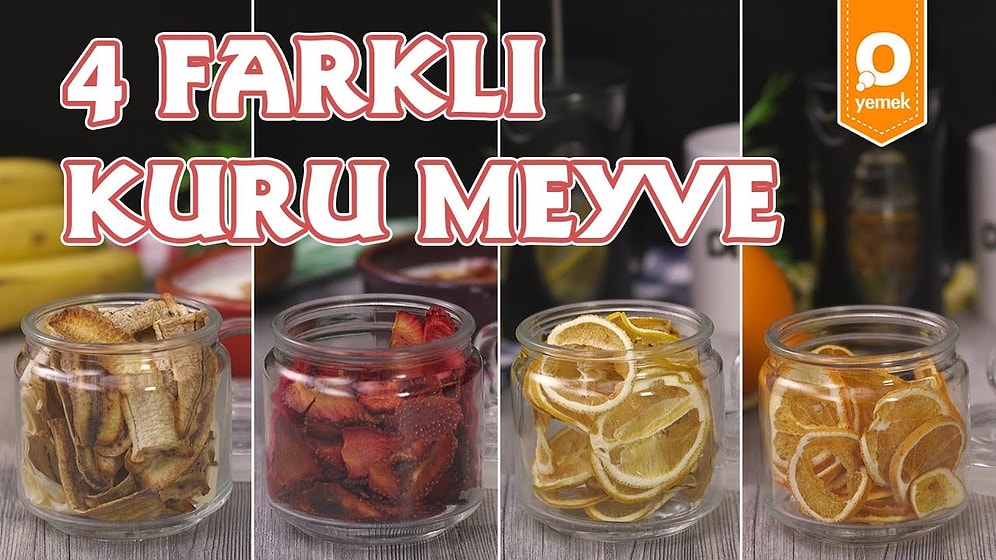 Hem Pratik Hem Sağlıklı! Buyurun Tam da Ağzınıza Layık 4 Farklı Kuru Meyve Tarifi