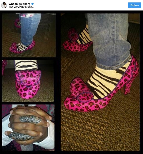 10. Лодочки цвета фуксии, ок. Но эти носки!